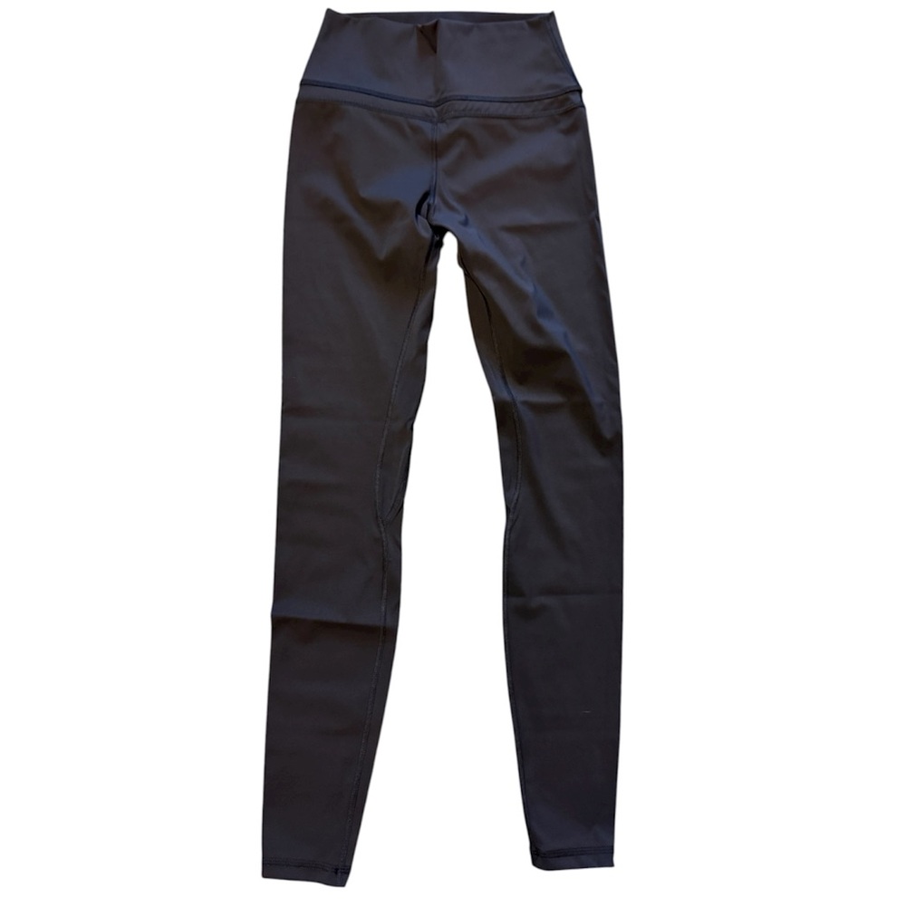 CRZ Yoga Gray High-Waisted Black Leggings Size XS
